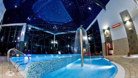 Sufit napinany gwieździste niebo